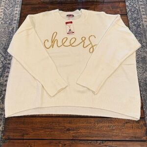 NWT Vince Camuto Holiday Cheers Sweater XL